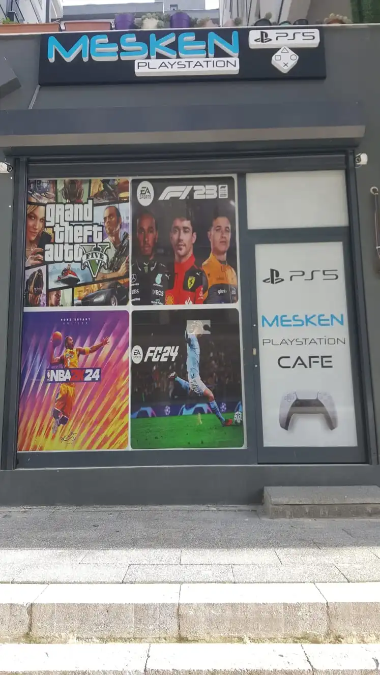 Ümraniye Mesken Playstation Tabela ve One Way Vision Uygulaması